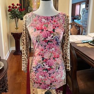 Boston Proper Floral Top sz Small